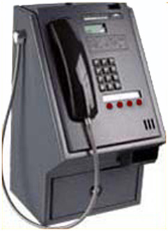 Solitaire 6000HS Steel Payphone